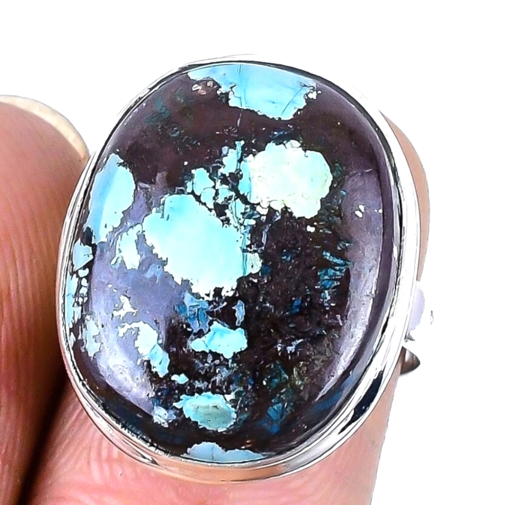 Turquoise and Sterling Silver Women's Ring